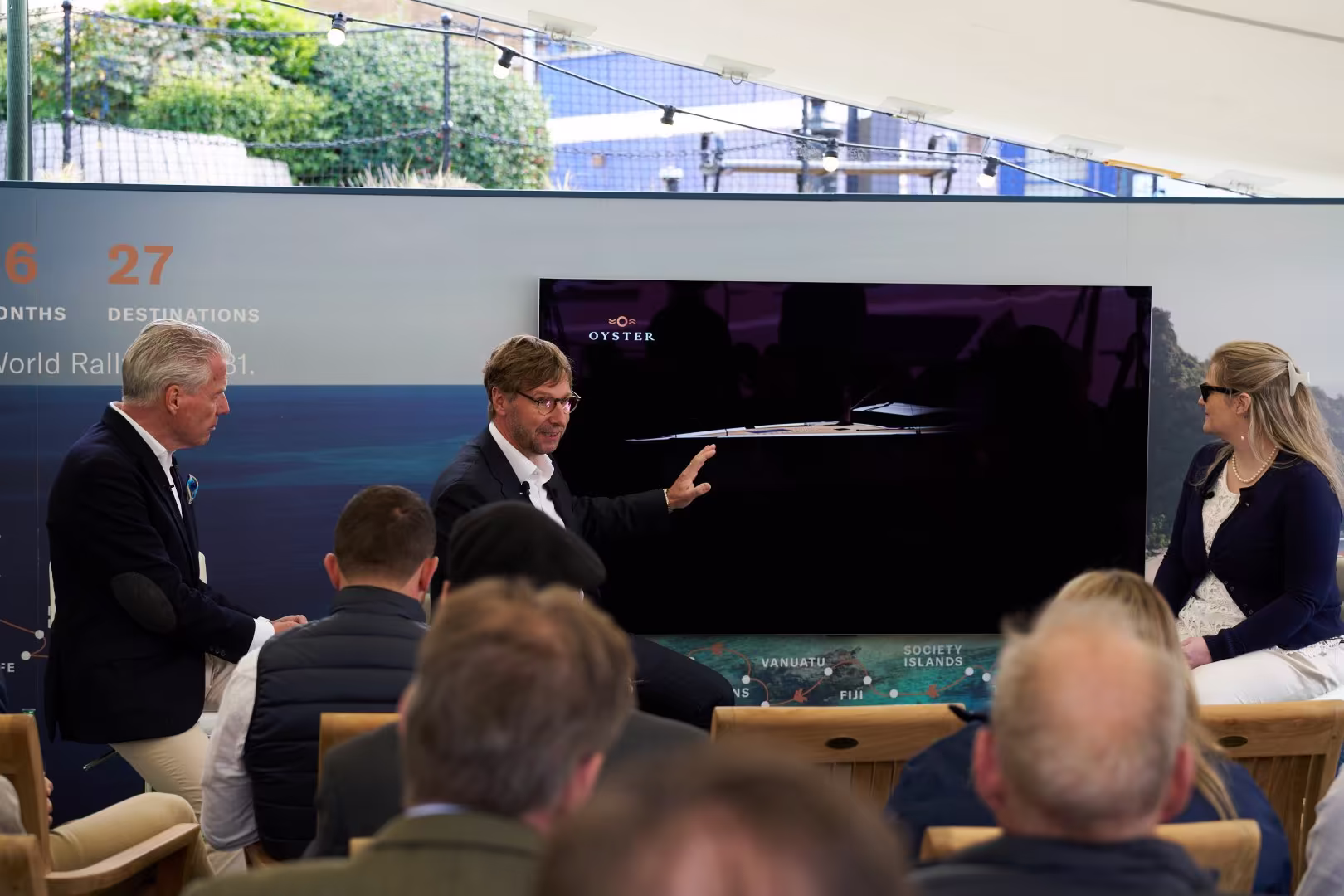 Oyster Yachts Dévoile Sa Prochaine Évolution Lors de Son Événement Annual Private View à... - BarcosAVela.com - Actualité nautique
