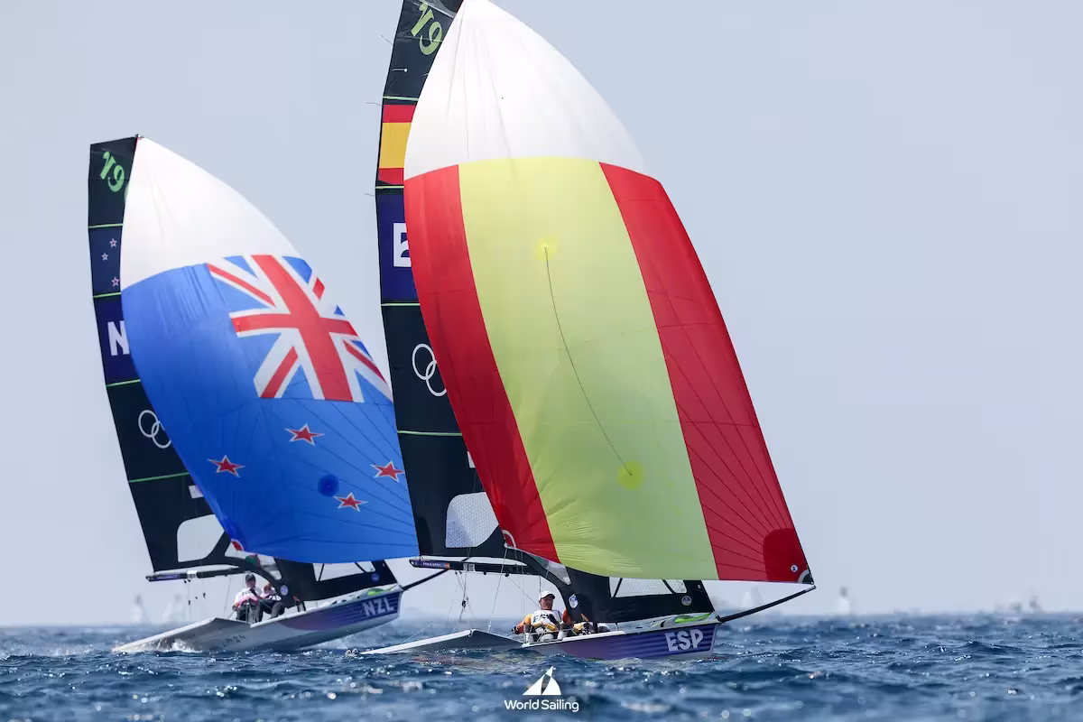 Botín y Trittel, primer oro español en Paris 2024 - Vela olímpica: París 2024 - Actualidad náutica