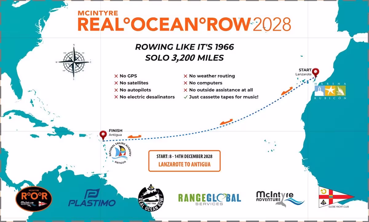 Don McIntyre lance “Real Ocean Row” : une course rétro comme en 1966 - Non catégorisé - Actualité nautique